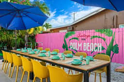 Palm Beach Poolside Paradise